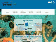 Tablet Screenshot of deward.nl